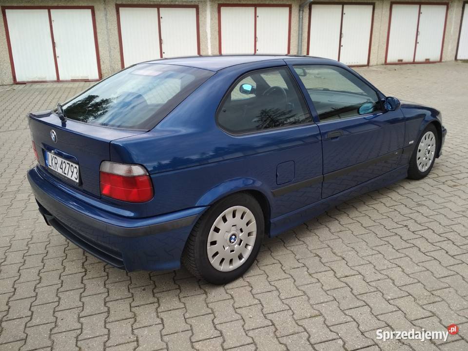 BMW 316i E36 compact mpakiet avusblau w weekend poduszka powietrzna Świdnik