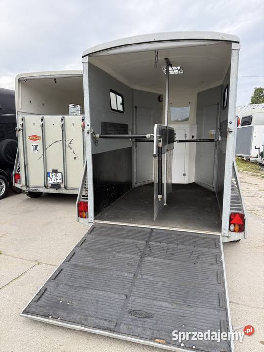 Boeckmann Bckmann portax do przewozu koni 1600 2 Solnica