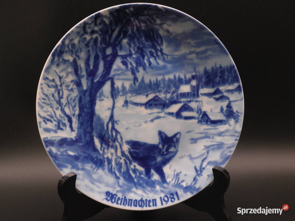 Talerz kolekcjonerski z motywem