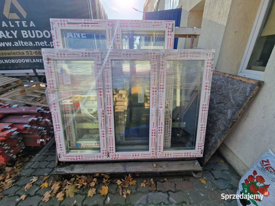 Okno Eurocolor Impact 80 kolor orzech Toruń