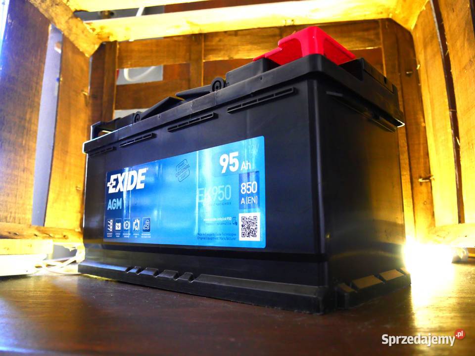 Akumulator EXIDE AGM 95Ah 850A Darmowa dostawa Ełk