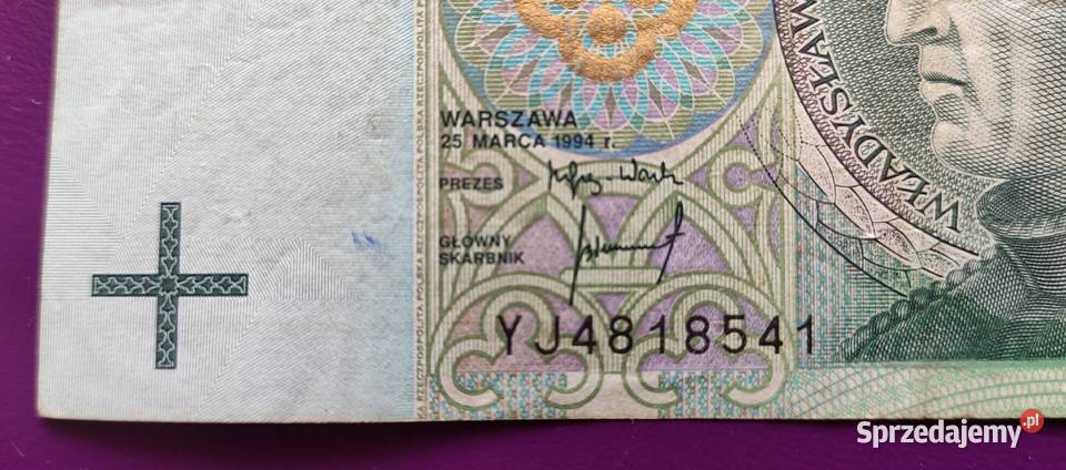 100 seria YJ Poszukiwana rzadkość 5 mazowieckie Pruszków