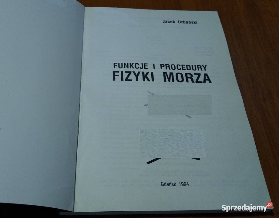 Sprzedam książkę w stanie Funkcje i procedury fi Gdańsk