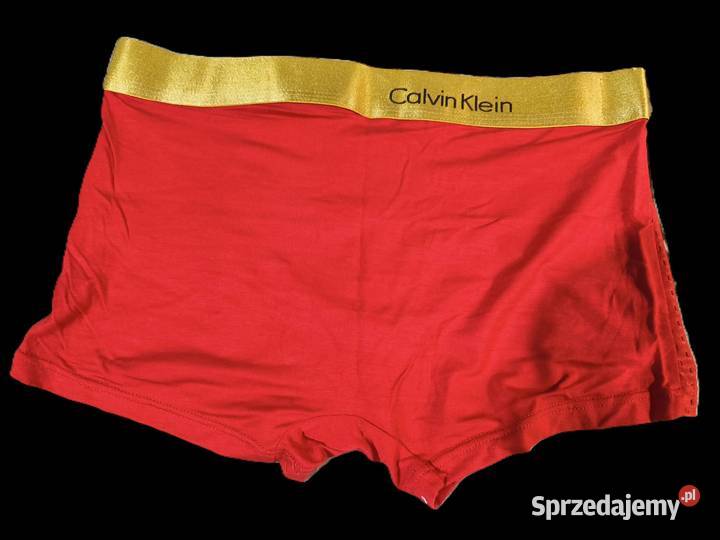 Wyprzedaż Calvin Klein Gold XLG Nowe Bokserki czerwony Gródek