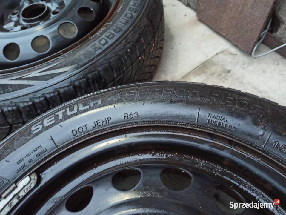 FELGI STALOWE 4X100 Z OPONAMI ZIMOWYMI AYGO Milejów-Osada