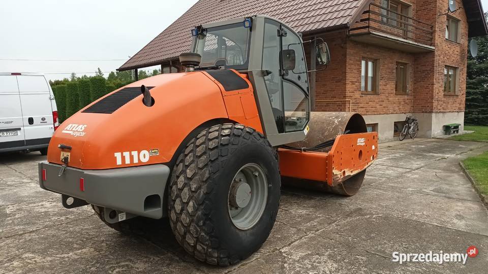 Walec do robót ziemnych Atlas AW 1110 łódzkie Rząśnia