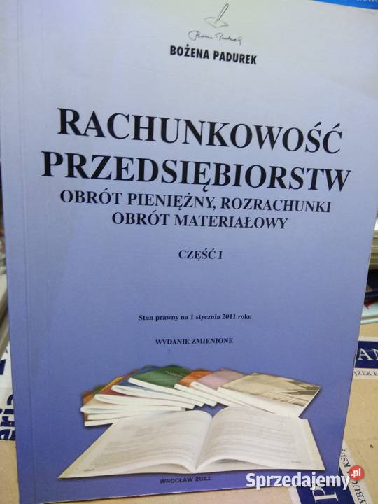 Rachunkowość przedsiębiorstw 1 Padurek Warszawa