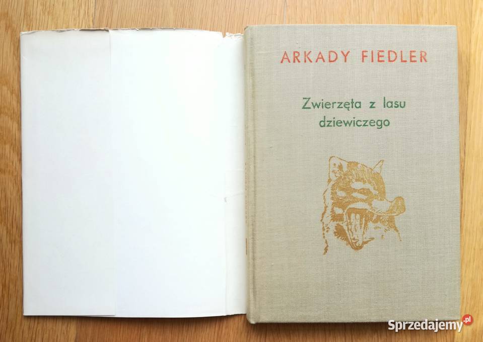 Zwierzęta z lasu dziewiczego Arkady Fiedler Warszawa sprzedam