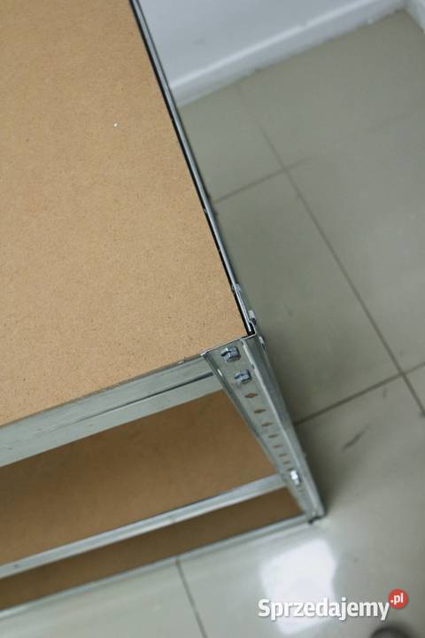 Regał metalowy magazynowy 121x104x46 3 półki Tychy
