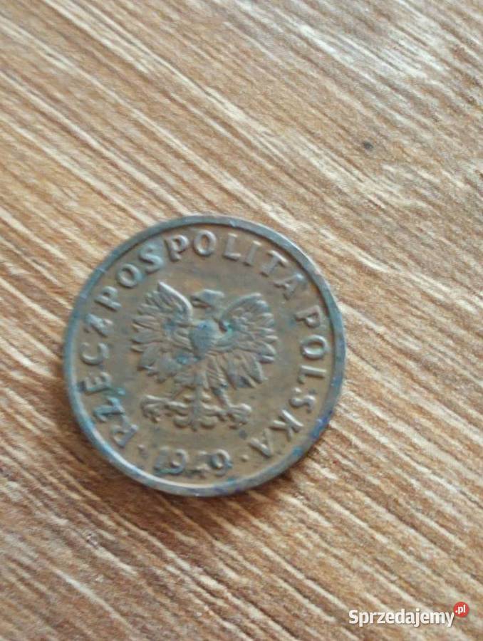 Sprzedam monete 5 groszy 1949 r bzm Chełm