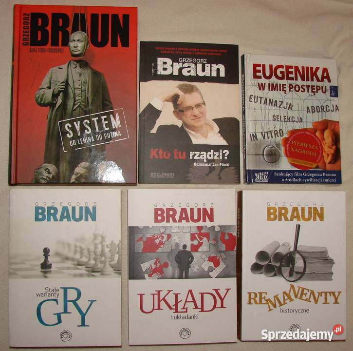 Grzegorz Braun książki