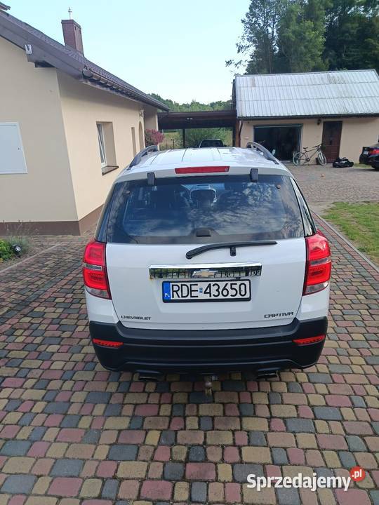 Chevrolet Captiva 22 D 184 z 2013 r HAK Captiva Motoryzacja Lipiny