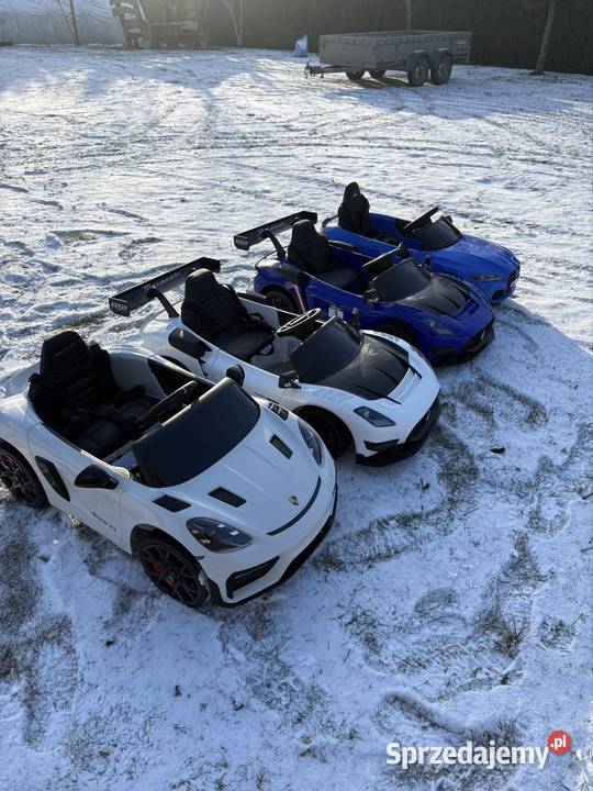 Samochody na akumulator Porsche Maserati BMW Kraśnik