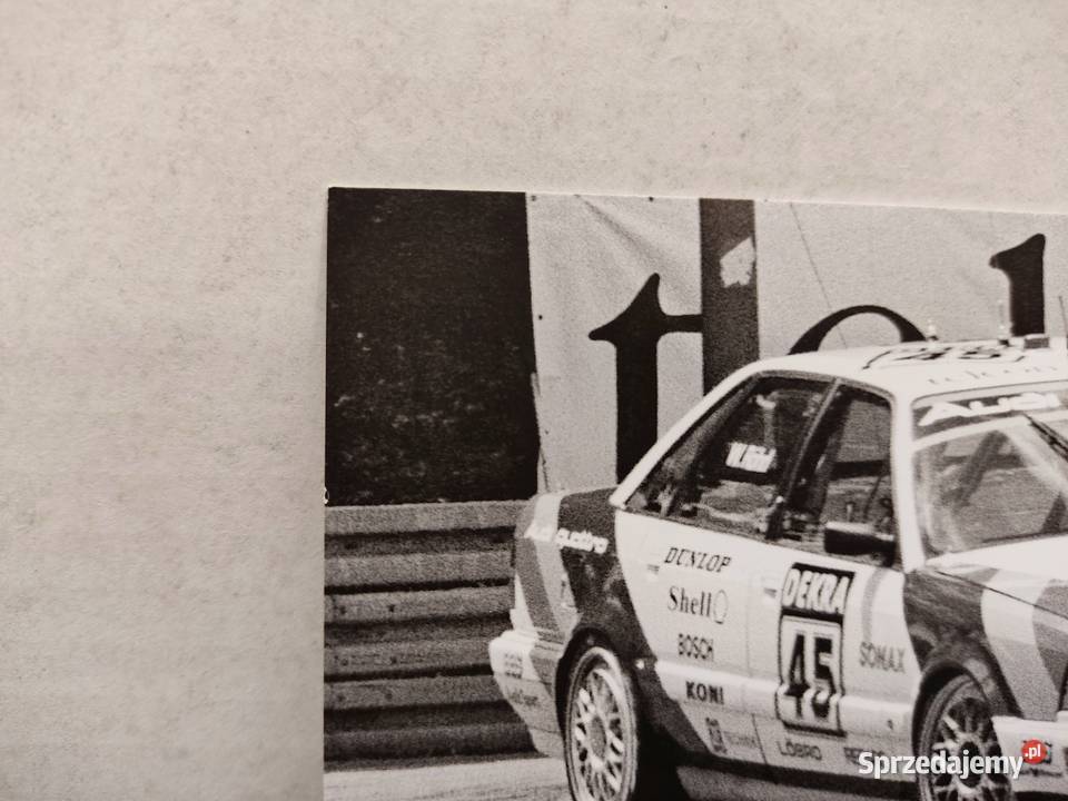 Pocztówka widokówka Audi V8 quattro DTM Głuchołazy