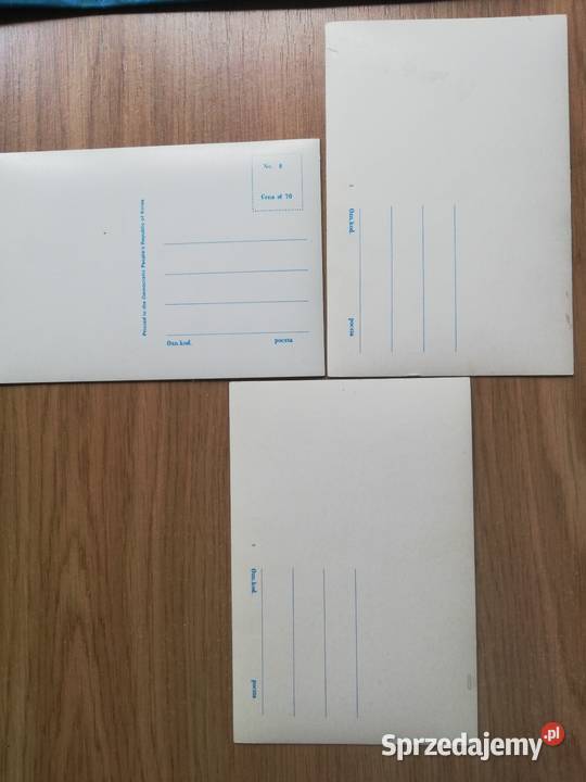 Pocztówki 3D z lat PRL Pocztówki i karty telefoniczne Warszawa