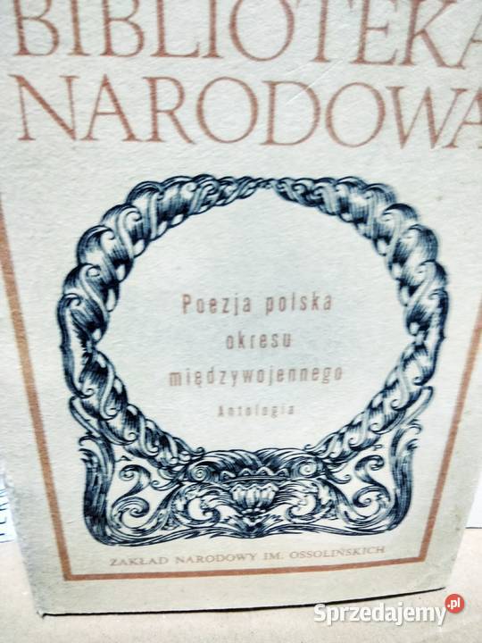 Poezja polska okresu międzywojennego lektury Warszawa