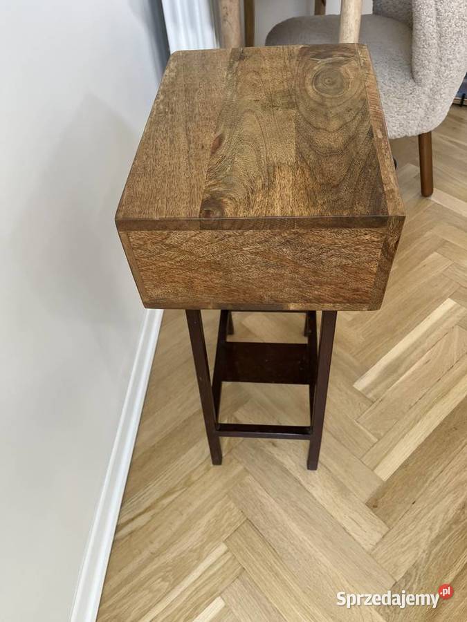 Drewniana Szafka z szufladą Warszawa