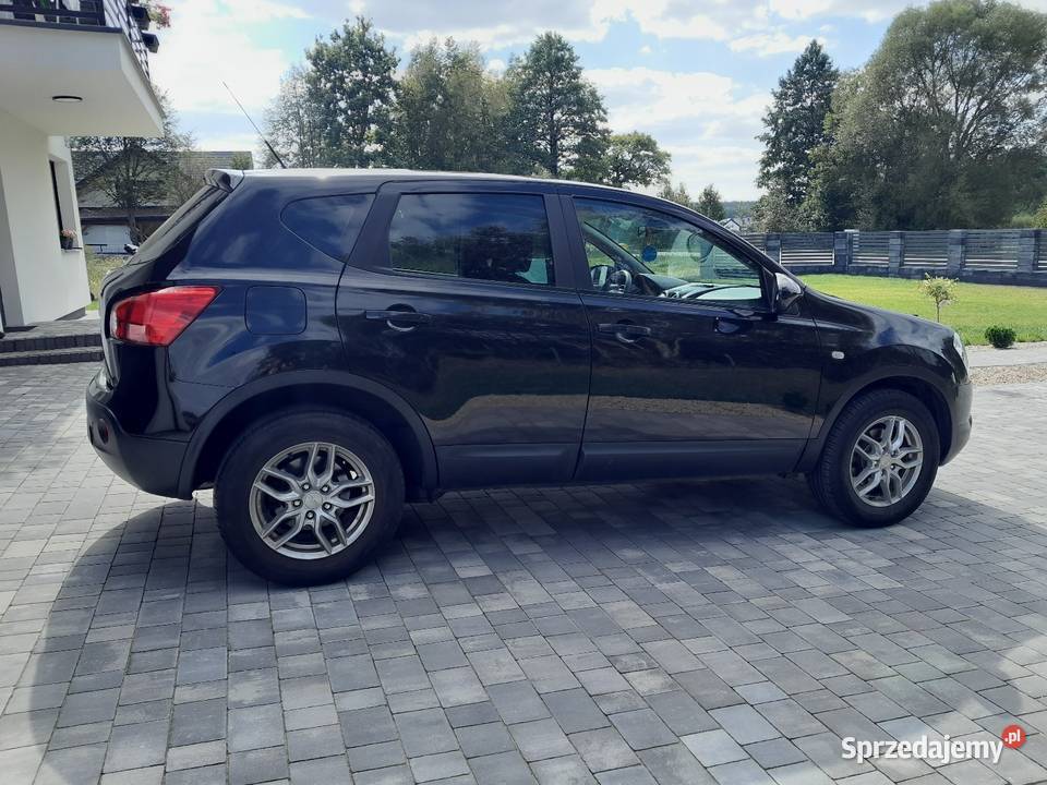 Nissan quashqai 2007r 16 benzyna czarny panorama Rok produkcji 2007 Białystok sprzedam