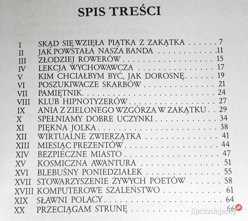 Piątka z Zakątka Krystyna Drzewiecka