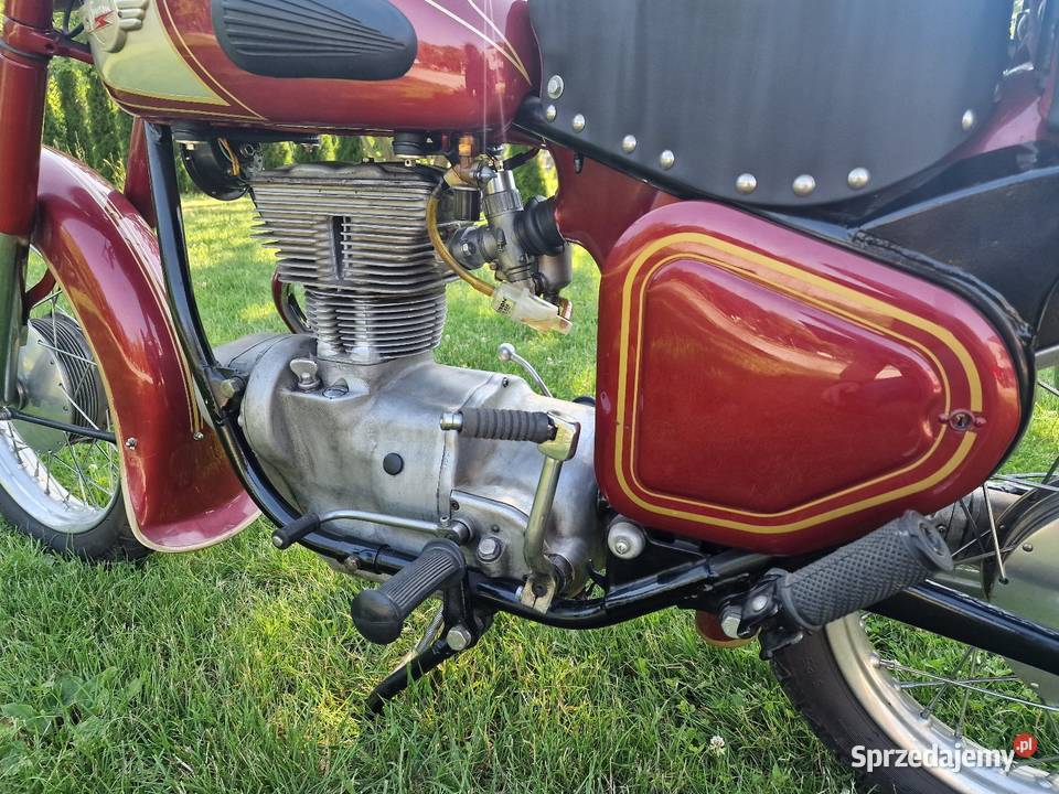 Simson Awo Sport 425 biala tablica Słomniki