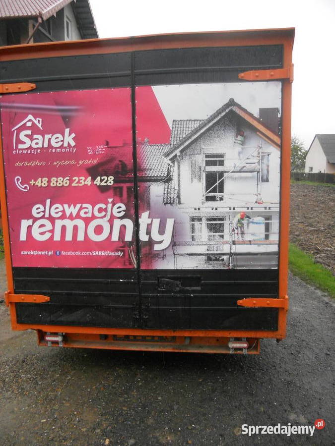 Citroen Jumper Ducato Boxer Kontener Rama