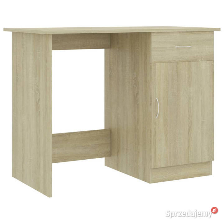 Biurko dąb sonoma 100x50x76 materiał mazowieckie Warszawa