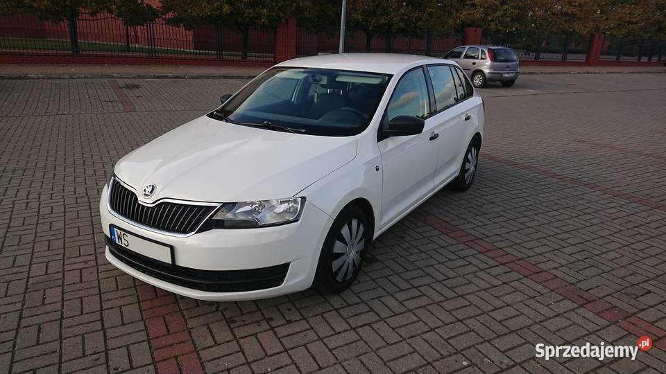 Skoda Rapid 16 TDI salon Polska 2015r II Siedlce