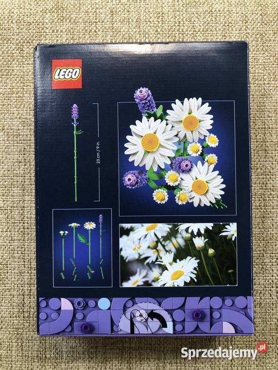 Nowe LEGO 11508 Stokrotki Botanical Daisies brązowy/beżowy Kraków