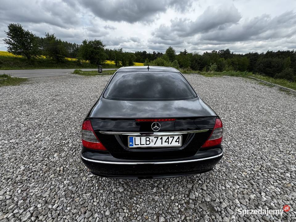 MercedesBenz klasa E w211 18 kompressor Rok produkcji 2007 Motoryzacja lubelskie