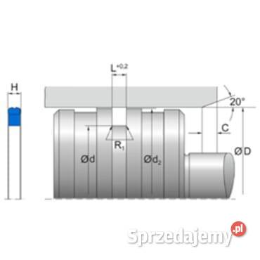 Uszczelniacz tłoka 180x159x81 mm Kramp ZAS180KR Kamionna