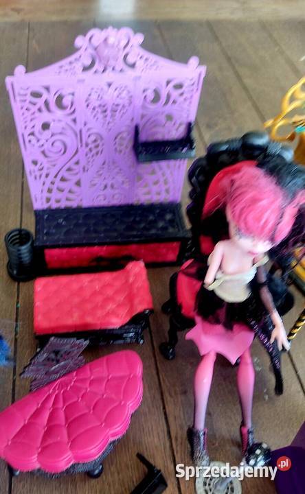 4 Lalki Monster high Trumna wampirów mnóstwo dolnośląskie sprzedam