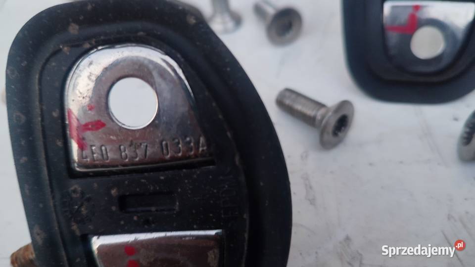 AUDI A8 D3 42 TDI 0510 RYGIEL DRZWI ZAMKA ŚRUBY Uchwyty fabryczne Włoszczowa