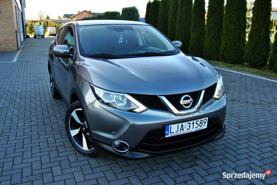 Nissan Qashqai Benzyna Turbo Zarejestrowany LEDY