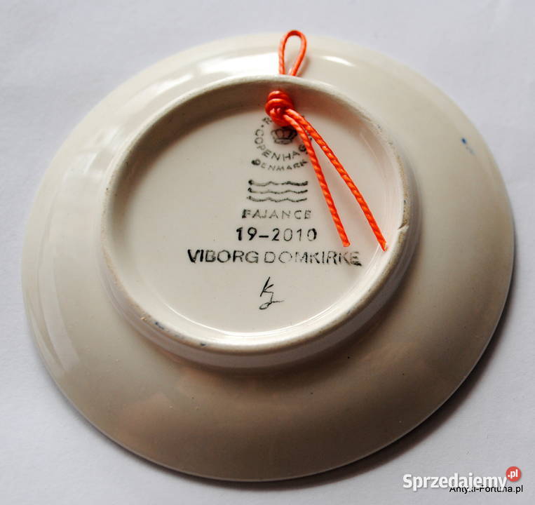 Mini talerzyk kolekcjonerski sygnowany Mała Karczma