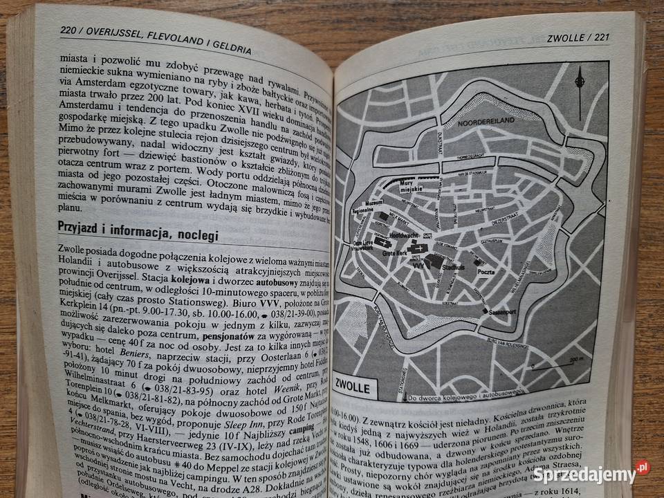 Holandia The Rough Guide Rok wydania 1992 Mapy i przewodniki małopolskie Kraków