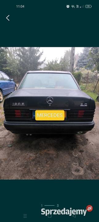Mercedes 190 w201 lampy tył osobowe Jakubów