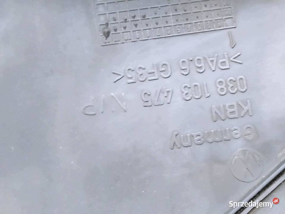 POKRYWA ZAWORÓW 038103469 19 TDI VW Volkswagen sprzedam
