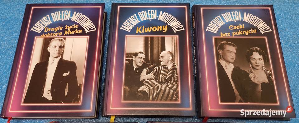 Zestaw 5 książek Tadeusza DołęgaMostowicza mazowieckie