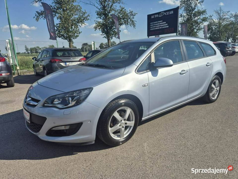 Opel Astra Opel Astra J 14Turbo 120 Śliczna J komputer pokładowy Gniewkowo sprzedam