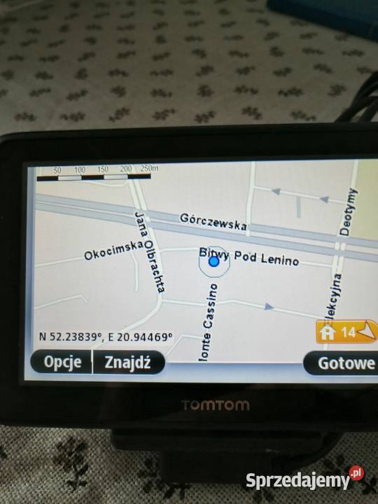 NAWIGACJA GPS TOMTOM Warszawa
