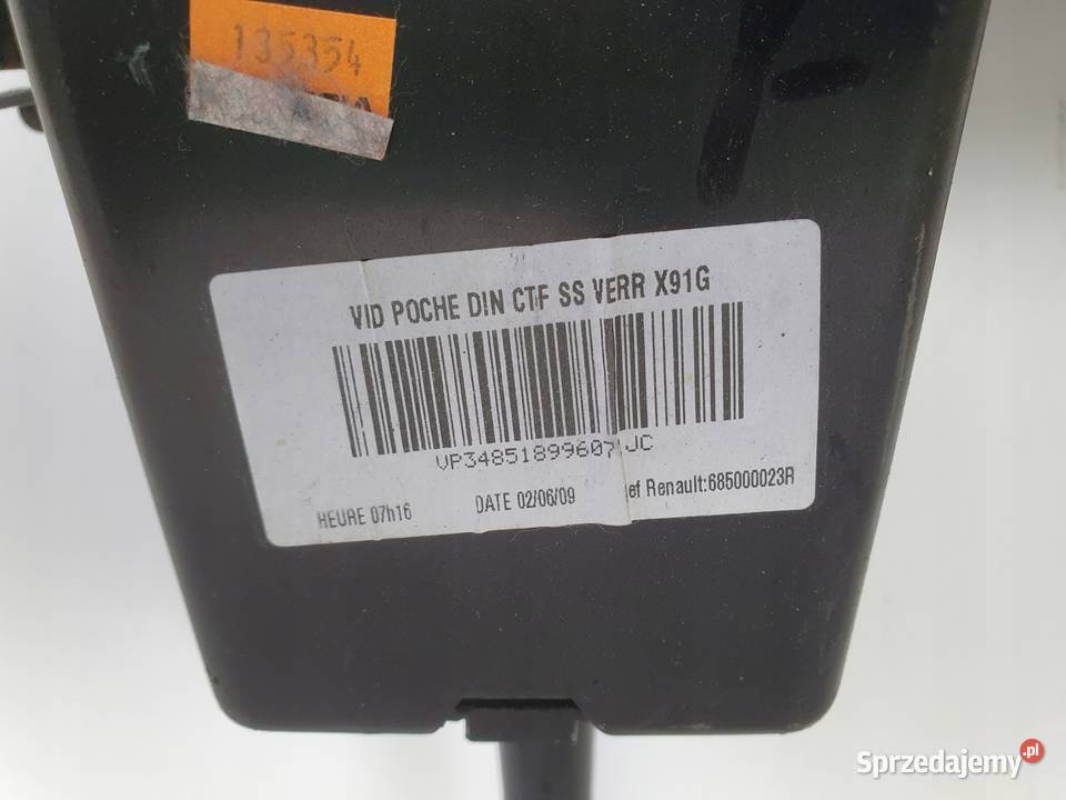 Renault Laguna III 15 dCi SCHOWEK PASAŻERA lubelskie Rudka