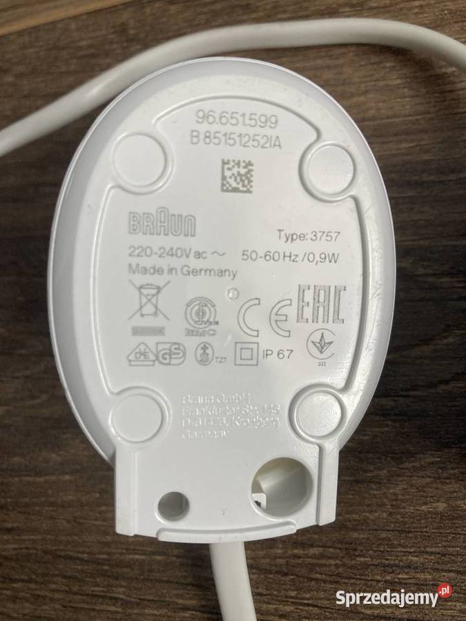 Ładowarka do szczoteczki BRAUN oryginalna 100 Elektronika