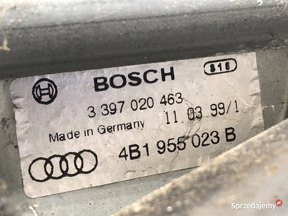 MECHANIZM WYCIERACZEK PRZÓD AUDI A6 C5 osobowe