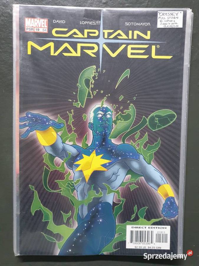 Captain Marvel Odyssey kolekcja 6ciu komiksów Gdynia