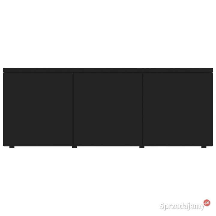 Szafka pod TV czarna 80x34x30 materiał