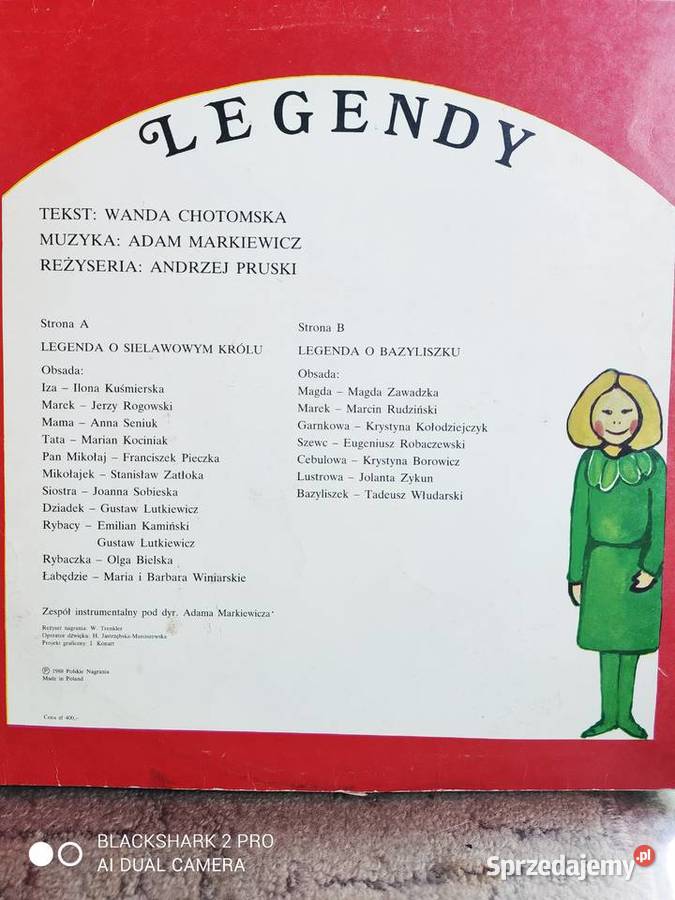 Legenda o Bazyliszku Legenda o Sielawowym Królu