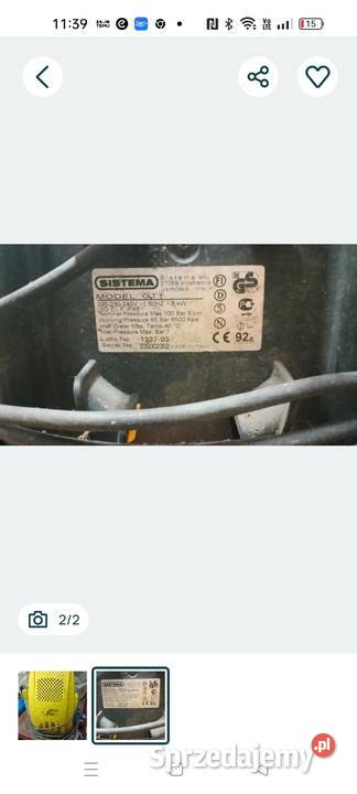 Myjka Karcher Sistema markowa wąż lanca komplet podkarpackie Rzeszów