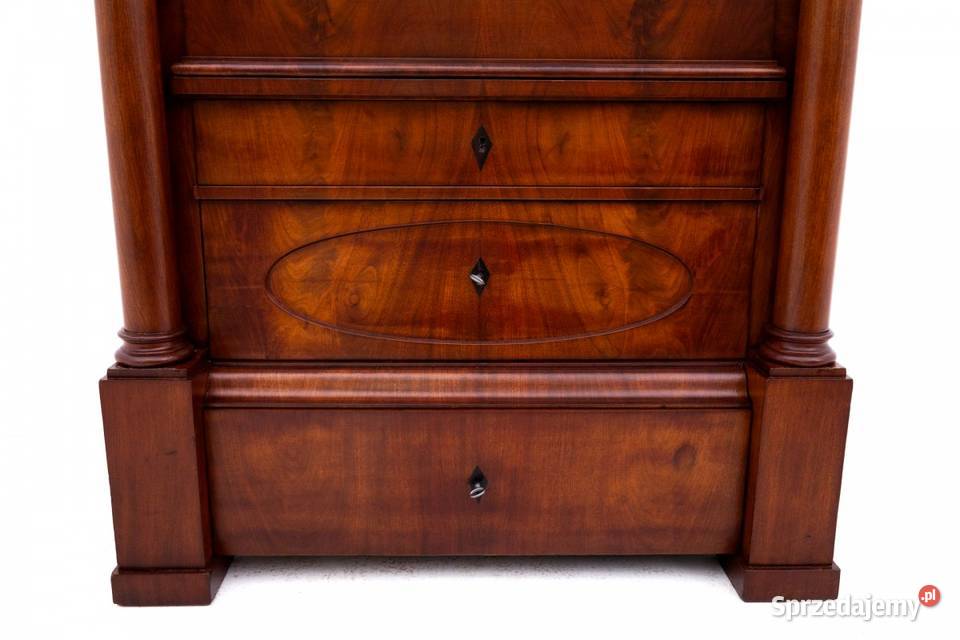 Sekretera biedermeier Europa Zachodnia ok 1840 Chorzów