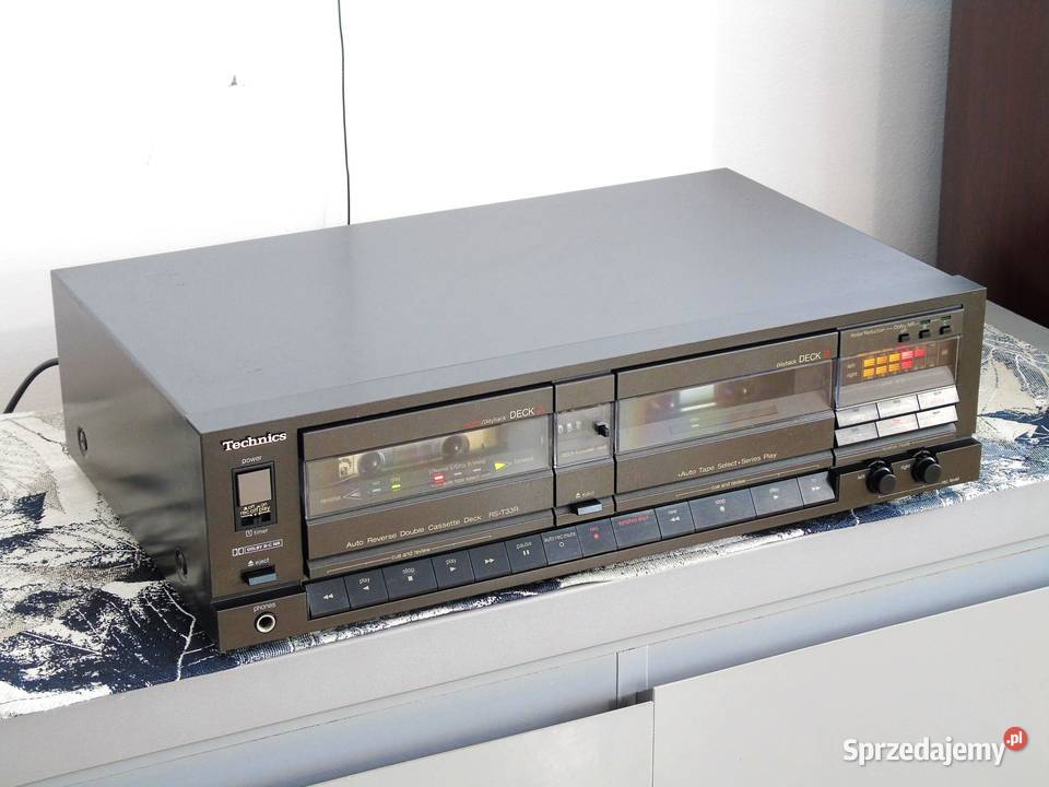 Magnetofon Technics RST33R sprawny i ładny Elektronika Jasło
