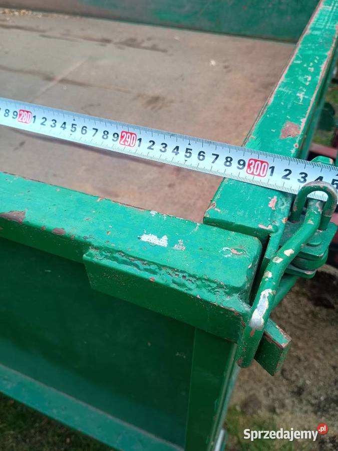 Przyczepa wywrotka jednoosiowa Szczerców